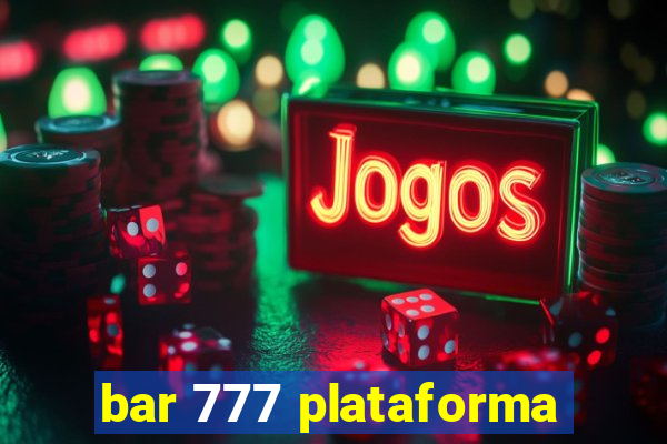 bar 777 plataforma